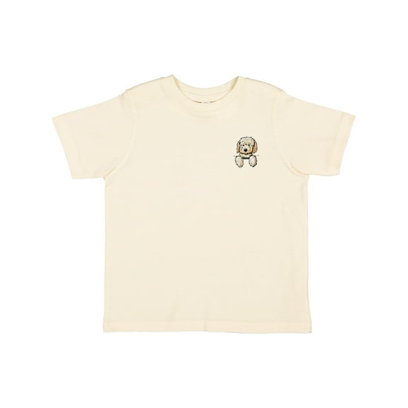 Inktastic Pocket Goldendoodle Boys or Girls Toddler T-Shirt