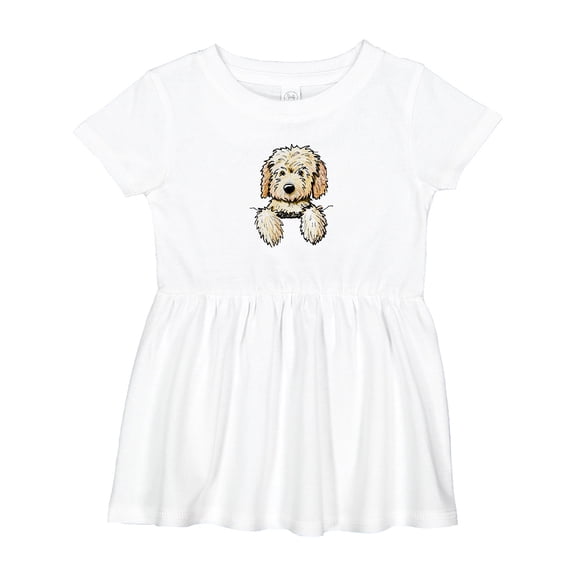 Inktastic Pocket Goldendoodle Girls Baby Dress
