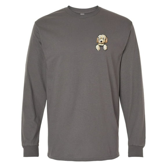 Inktastic Pocket Goldendoodle Long Sleeve T-Shirt