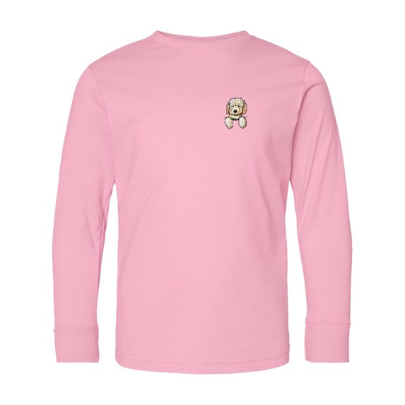 Inktastic Pocket Goldendoodle Long Sleeve Youth T-Shirt