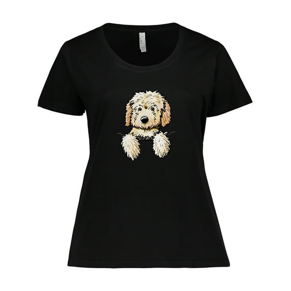 Inktastic Pocket Goldendoodle Women's Plus Size T-Shirt