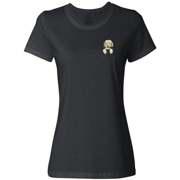 Inktastic Pocket Goldendoodle Women's T-Shirt