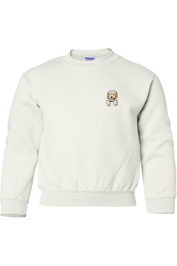 Pocket Goldendoodle Youth Sweatshirt