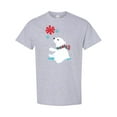 thumbnail image 1 of Inktastic Polar Bear, Bear with Scarf, Cute Bear, Snowflakes T-Shirt, 1 of 5