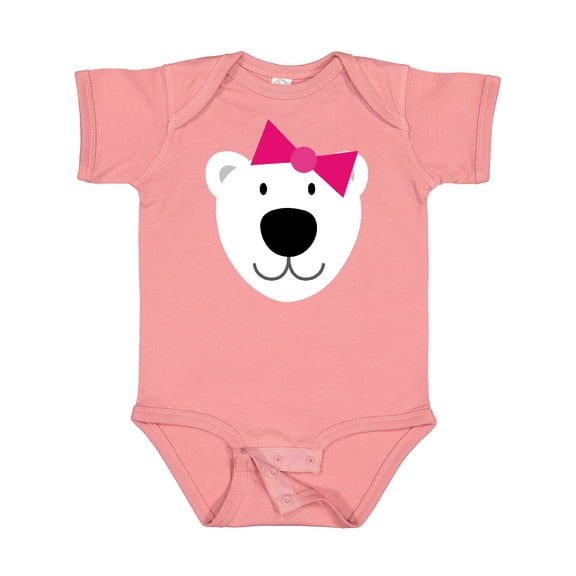 Inktastic Polar Bear Girl Girls Baby Bodysuit