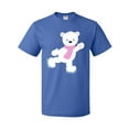 thumbnail image 1 of Inktastic Polar Bear, White Bear, Ice Skating Bear, Scarf T-Shirt, 1 of 5
