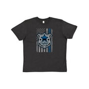 Inktastic Police Officer Law Enforcement Aunt Support Youth T-Shirt