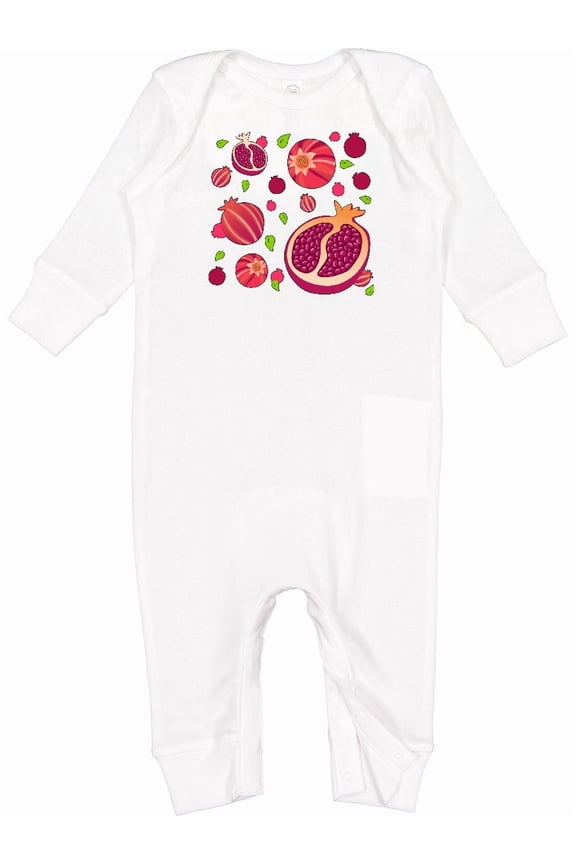 Pomegranate Fruit Party Baby Romper Coveralls
