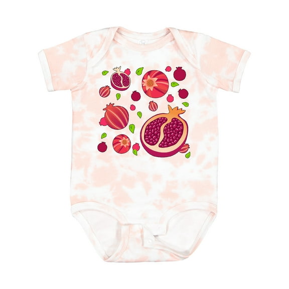 Inktastic Pomegranate Fruit Party Boys or Girls Baby Bodysuit