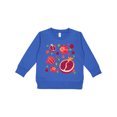 thumbnail image 1 of Inktastic Pomegranate Fruit Party Toddler Sweatshirt, 1 of 4