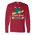 thumbnail image 1 of Inktastic Pompano Beach, Florida Happy Sea Turtle Long Sleeve T-Shirt, 1 of 5