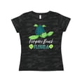 thumbnail image 1 of Inktastic Pompano Beach, Florida Happy Sea Turtle Women's T-Shirt, 1 of 5