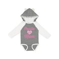 thumbnail image 1 of Inktastic Poodle Mom Cute Dog Gift Girls Long Sleeve Baby Bodysuit, 1 of 5