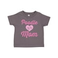 thumbnail image 1 of Inktastic Poodle Mom Cute Dog Gift Girls Toddler T-Shirt, 1 of 5