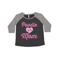 thumbnail image 1 of Inktastic Poodle Mom Cute Dog Women's Plus Size T-Shirt, 1 of 5
