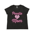thumbnail image 1 of Inktastic Poodle Mom Cute Dog Women's Plus Size T-Shirt, 1 of 5