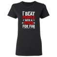 thumbnail image 1 of Inktastic Pool Billiards Game Women's T-Shirt, 1 of 5