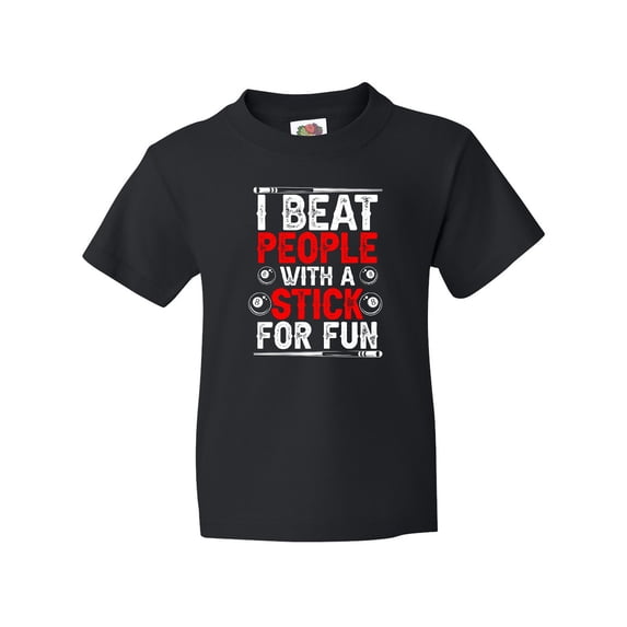 Inktastic Pool Billiards Game Youth T-Shirt