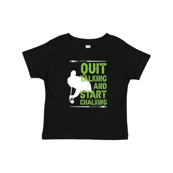 Inktastic Pool Player Billiards Quote Boys or Girls Baby T-Shirt