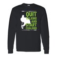 thumbnail image 1 of Inktastic Pool Player Billiards Quote Long Sleeve T-Shirt, 1 of 5