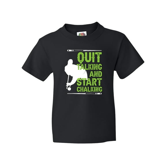 Inktastic Pool Player Gift Billiards Quote Youth T-Shirt