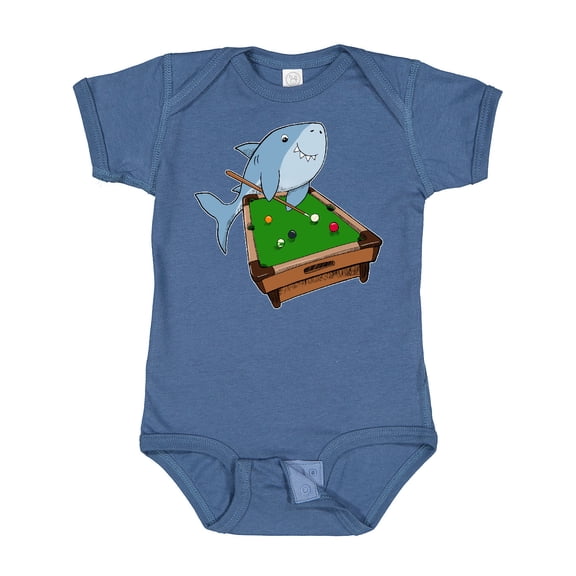 Inktastic Pool Shark Boys or Girls Baby Bodysuit