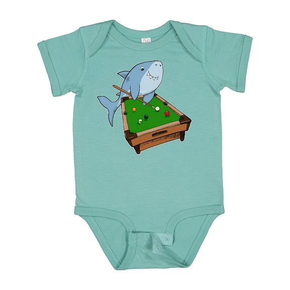 Inktastic Pool Shark Boys or Girls Baby Bodysuit