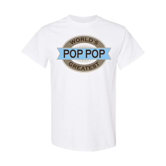 Inktastic Pop Pop Worlds Greatest T-Shirt