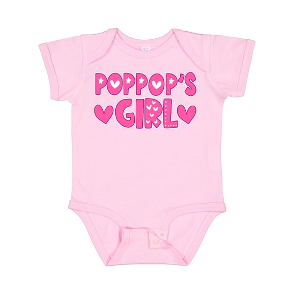 Inktastic Pop Pop's Girl Girls Baby Bodysuit