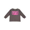 thumbnail image 1 of Inktastic Pop Pop's Girl Girls Long Sleeve Toddler T-Shirt, 1 of 5