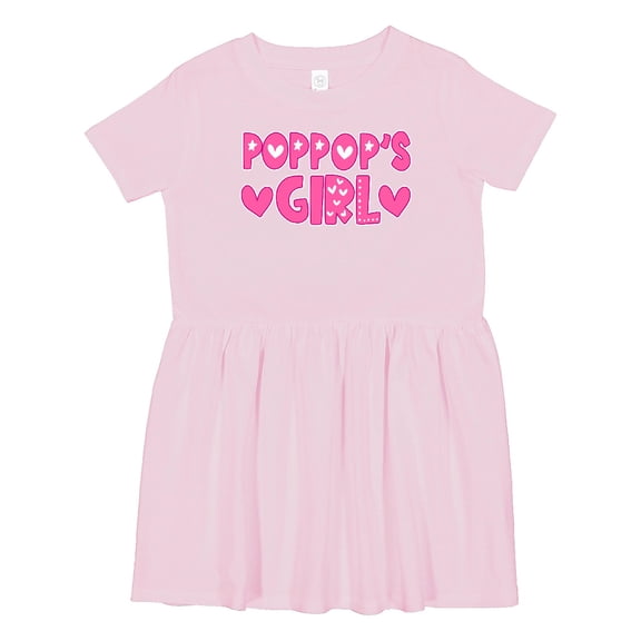 Inktastic Pop Pop's Girl Girls Toddler Dress