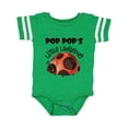 thumbnail image 1 of Inktastic Pop Pop's Little Ladybug Boys or Girls Baby Bodysuit, 1 of 5