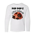 thumbnail image 1 of Inktastic Pop Pop's Little Ladybug Long Sleeve Youth T-Shirt, 1 of 5