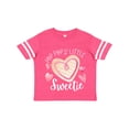 thumbnail image 1 of Inktastic Pop Pop's Little Sweetie with Pink Heart Cookie Boys or Girls Toddler T-Shirt, 1 of 5