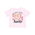 thumbnail image 1 of Inktastic Pop Pop's Little Sweetie with Pink Heart Cookie Boys or Girls Toddler T-Shirt, 1 of 5