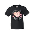 thumbnail image 1 of Inktastic Pop Pop's Little Sweetie with Pink Heart Cookie Youth T-Shirt, 1 of 5
