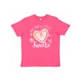 thumbnail image 1 of Inktastic Pop Pop's Little Sweetie with Pink Heart Cookie Youth T-Shirt, 1 of 5