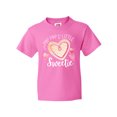 thumbnail image 1 of Inktastic Pop Pop's Little Sweetie with Pink Heart Cookie Youth T-Shirt, 1 of 5