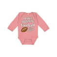 thumbnail image 1 of Inktastic PopPop Football Watching Grandson Gift Boys or Girls Long Sleeve Baby Bodysuit, 1 of 5
