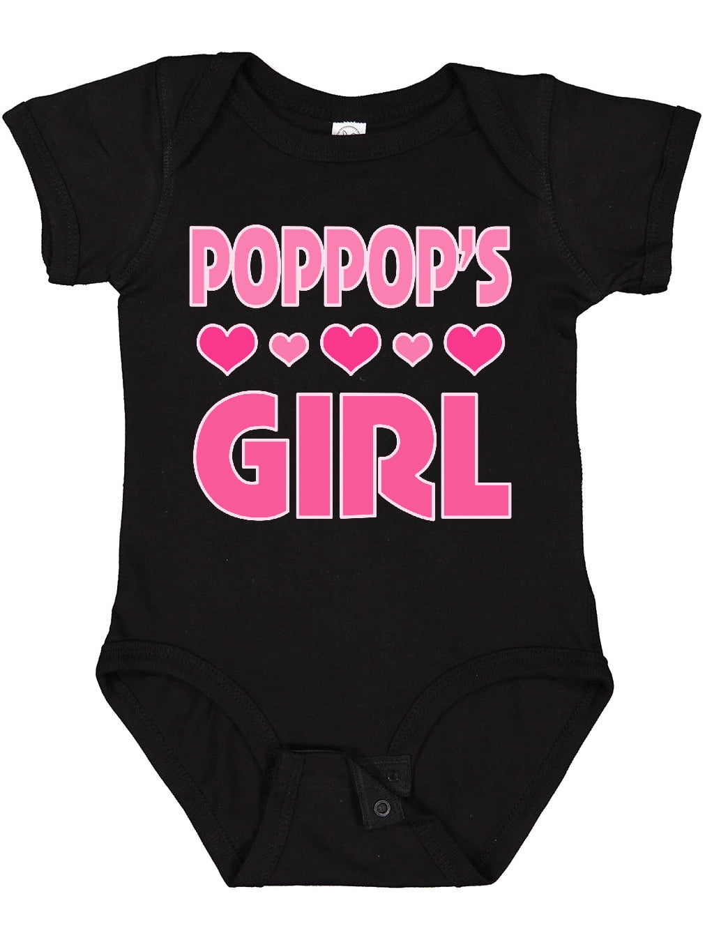 Inktastic Poppop Girl Granddaughter Girls Baby Bodysuit