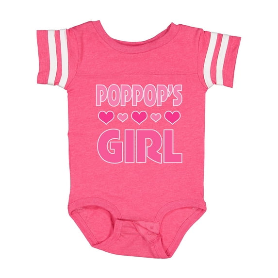 Inktastic Poppop Girl Granddaughter Girls Baby Bodysuit