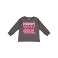 thumbnail image 1 of Inktastic PopPop Girl Granddaughter Girls Long Sleeve Toddler T-Shirt, 1 of 5