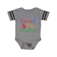 thumbnail image 1 of Inktastic PopPop Grandkids Handprints Boys or Girls Baby Bodysuit, 1 of 4