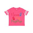 thumbnail image 1 of Inktastic PopPop Grandkids Handprints Boys or Girls Toddler T-Shirt, 1 of 5