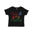 thumbnail image 1 of Inktastic PopPop Grandkids Handprints Boys or Girls Toddler T-Shirt, 1 of 5