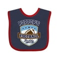 thumbnail image 1 of Inktastic PopPop Grandpa Football Buddy Boys or Girls Baby Bib, 1 of 4