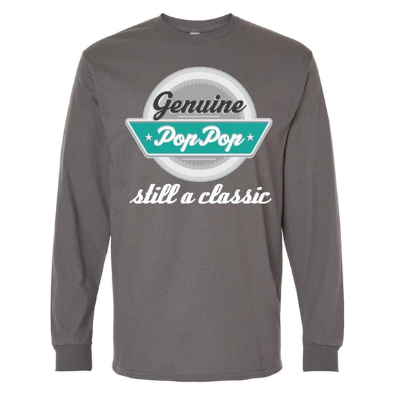 Inktastic Poppop Grandpa Long Sleeve T-Shirt