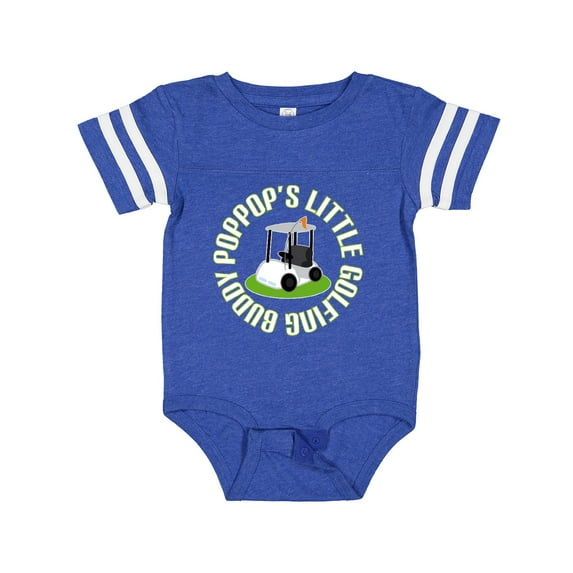 Inktastic Poppop Little Golf Buddy Boys Baby Bodysuit