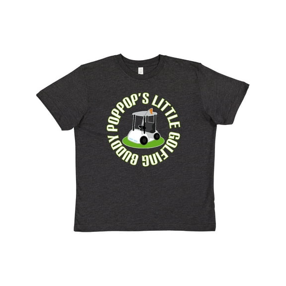 Inktastic PopPop Little Golf Buddy Youth T-Shirt