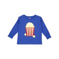 thumbnail image 1 of Inktastic Popcorn Movie Treat Boys or Girls Long Sleeve Toddler T-Shirt, 1 of 5
